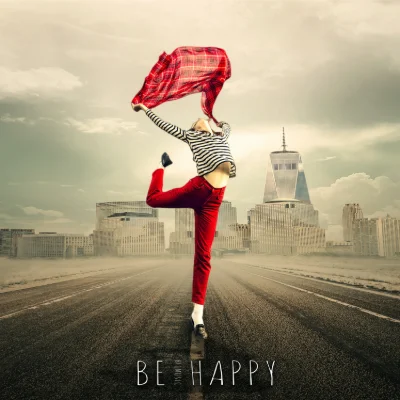 Be Happy track cover