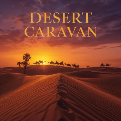 Desert Caravan track cover