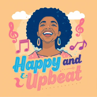 Happy And Upbeat track cover