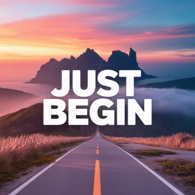 Just Begin track cover