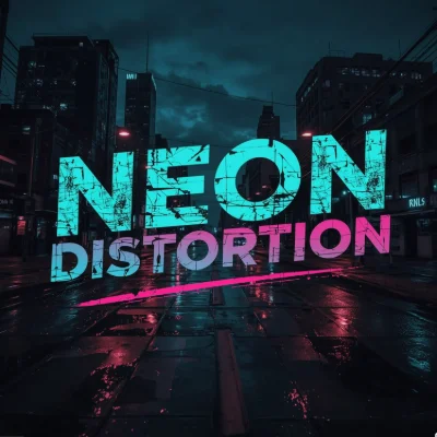 Neon Distortion track cover
