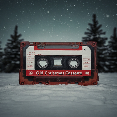 Old Christmas Cassette track cover